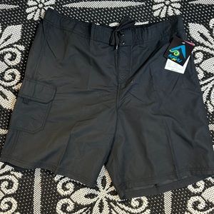 NWT Black Board Shorts 2XL 🏄‍♀️